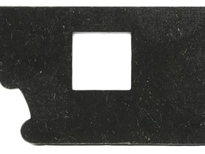 Angstadt Arms AA093LBCWR 3 Lug Wrench  made of Steel with Black Nitride Finish & 1/2″ Opening for Angstadt  Arms QD Blast Shield