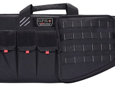 GPS Bags T30ARB Tactical AR Case 30″ Black 1000D Nylon with Mag & Storage Pockets, Lockable Zippers, External Handgun Pocket & DuPont Teflon Coating