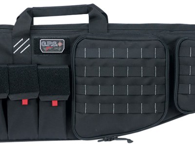 GPS Bags T32ARB Tactical AR Case 32″ Black 1000D Nylon with Mag & Storage Pockets, Lockable Zippers, External Handgun Pocket & DuPont Teflon Coating