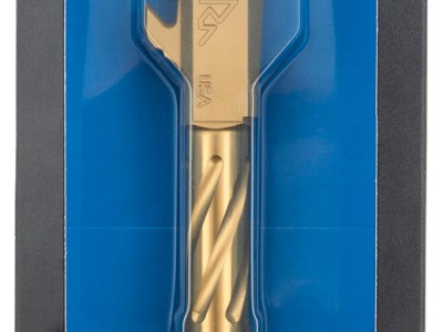 Rival Arms RARA20H102E Precision V1 Match Grade Spiral Fluted Threaded Gold PVD Stainless Steel, Fits Springfield Hellcat