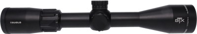 TruGlo TGTG85394BI Intercept Rifle Scope Black 3-9x 40mm Tube Duplex Reticle