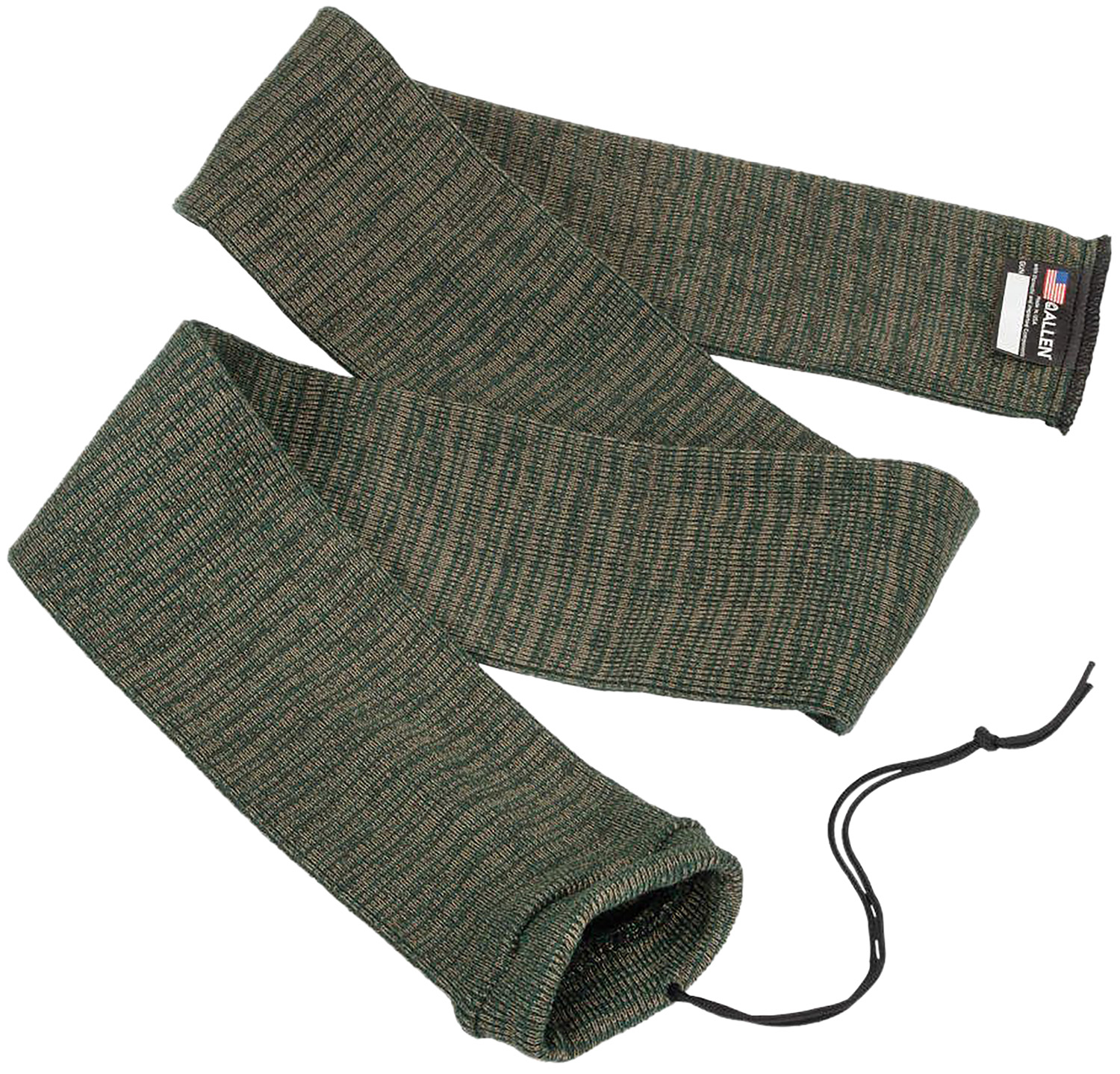 Allen 133 Gun Sock  52″ Rifle/Shotgun Heather Green Silicone-Treated Knit