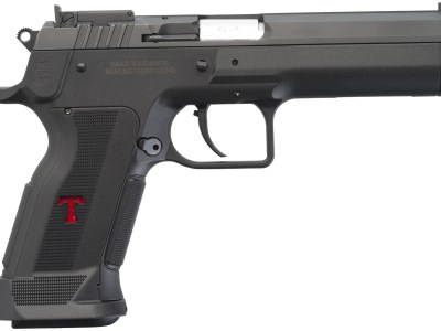 Tanfoglio IFG TFLIMPROP10 Limited Custom P 10mm Auto 14+1 4.76″ Black Polygonal Rifled Barrel, Black Steel Slide, Black Polymer Frame,  Black Polymer Grips, Ambidextrous