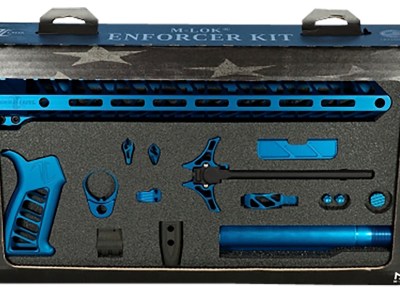 Timber Creek Outdoors TCOEKB Enforcer Complete Build Kit Blue Anodized for AR-15