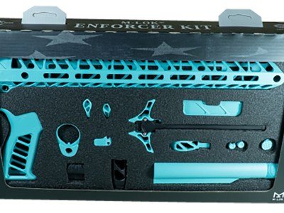 Timber Creek Outdoors TCOEKRE Enforcer Complete Build Kit Robin’s Egg Blue for AR-15