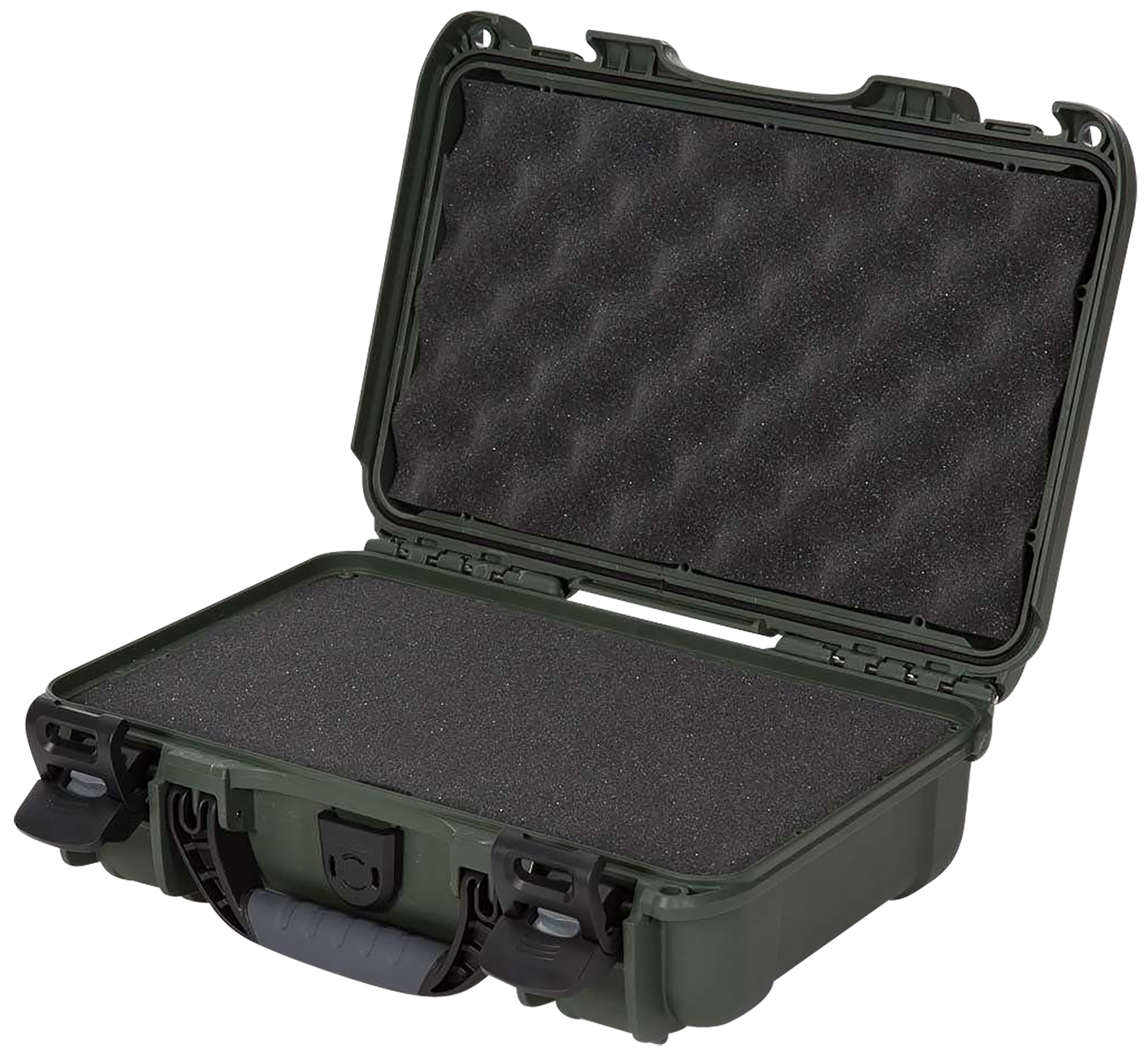 Nanuk 9091006 909  Waterproof & Airline Approved Olive Resin w/ Cubed Foam 11.44″ L x 7″ W x 3.68″ H Interior Dimensions