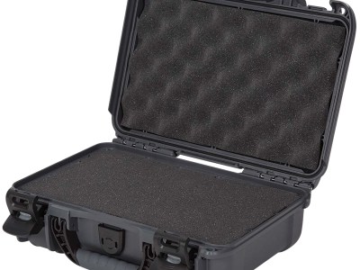Nanuk 9091007 909  Waterproof & Airline Approved Graphite Resin w/ Cubed Foam 11.44″ L x 7″ W x 3.68″ H Interior Dimensions