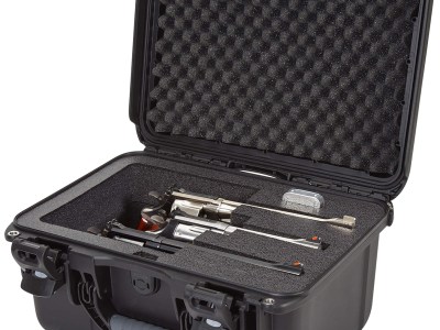 Nanuk 918REV01 918 3 Up Revolver Case Black Polymer w/ Foam Padding & Latches 14.90″ L x 9.80″ W x 8.60″ H Interior Dimensions