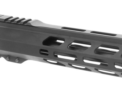 TacFire BU-556-10 Pistol Upper Assembly  5.56x45mm NATO Caliber with 10″ Black Nitride Barrel, Black Anodized 7075-T6 Aluminum Receiver & M-LOK Handguard for AR-Platform  Includes Bolt Carrier Group