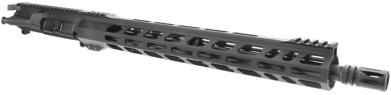 TacFire BU-556-16 Rifle Upper Assembly  5.56x45mm NATO Caliber with 16″ Black Nitride Barrel, Black Anodized 7075-T6 Aluminum Receiver & M-LOK Handguard for AR-Platform Includes Bolt Carrier Group