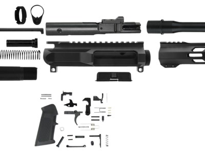 TacFire  AR Build Kit  9mm Luger 7.50″ Barrel Black for AR Platform