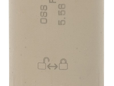 Huxwrx 2450 Flow 556K 5.56x45mm NATO 1.60″D Made of Stainless Steel with Flat Dark Earth Cerakote Finish Includes 1/2″-28 tpi Flash Hider