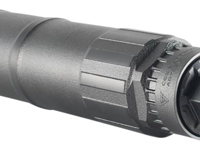 CGS Suppressors CGSHELIOSQDTI Helios QD 36 Cal 1.75″ Diameter, Titanium with Black PVD Finish, 5/8″-24 tpi & 1/2″-28 tpi Thread Pattern
