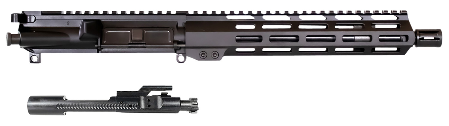 Aim Sports AR5CUB8 Assembly  5.56x45mm NATO 10.50″ Black Nitride Barrel 7075-T6 Aluminum Black Anodized Receiver 10″ M-LOK Handguard for AR-15
