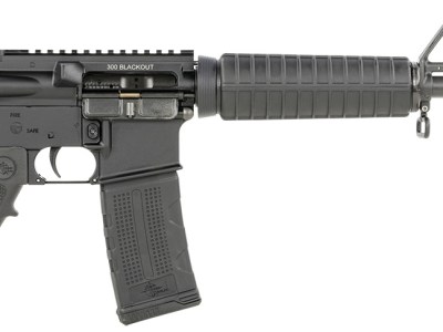 Rock River Arms BLK1222 LAR-15M CAR A4 300 Blackout 30+1 16″, Black, R4 Handguard, Tactical Carbine Stock, Overmolded A2 Grip, A2 Front Sight Post