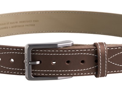Magpul MAG127621044 Tejas EL Pistolero Chocolate Brown Bull Hide 44″ 1.50″ Wide Buckle Closure