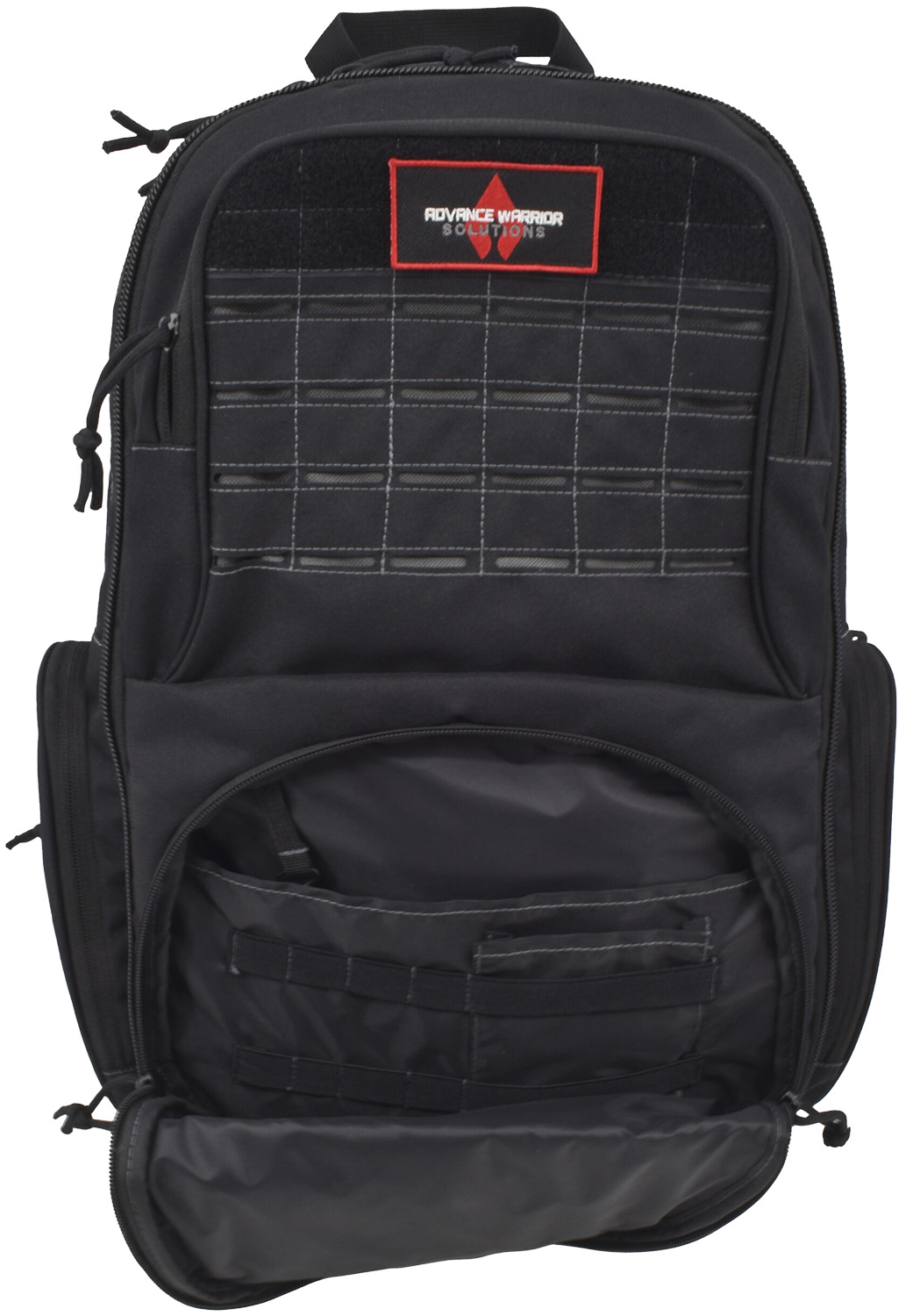 Advance Warrior Solutions JUG5DBPBL Juggernaut 5 Day Pack  Backpack 600D Polyester Black