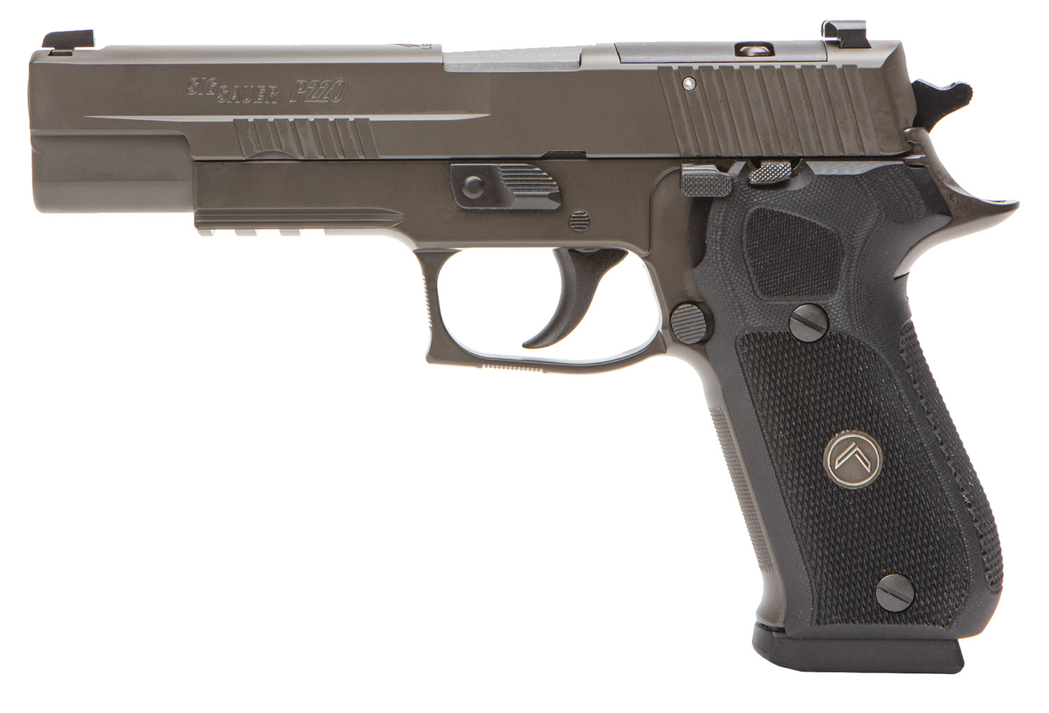 Sig Sauer 220R510LEGIONR2 P220 Full Size Legion 10mm Auto 8+1 5″, Legion Gray Elite Cerakote, Picatinny Rail Frame, Romeo 1 Cut Slide, Black G10 Grip, X-Ray Sights
