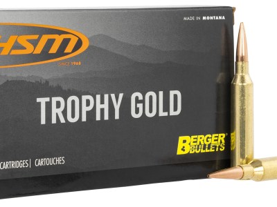 HSM 65X284130VLD Trophy Gold Extended Range 6.5×284 Norma 130 gr Berger Hunting VLD Match 20 Per Box/ 20 Case
