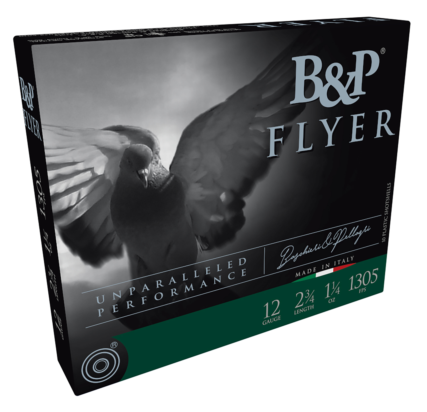 B&P 12B14P8 Competition Flyer 12Gauge 2.75″ 1 1/4oz 8Shot 10 Per Box/10 Case