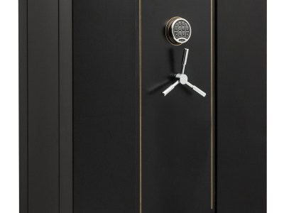 SnapSafe 75011 Modular Safe Super Titan Access Code/Key Entry Black 9 Gauge Steel Holds 24+ Long Guns