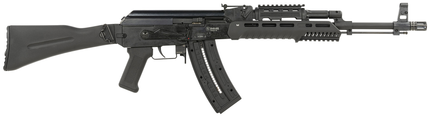 Mauser Rimfire 4070025 AK-47  22 LR 24+1 16.50″ Barrel w/Flash Hider, Adjustable Rear Sight, Left Side Folding Stock, Optics Ready Picatinny Rail, Ambidextrous Magazine Release