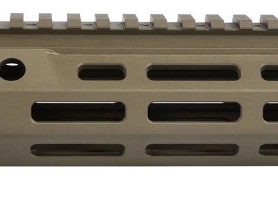 Geissele Automatics 05651S Super Modular Rail MK16 9.50″ M-LOK, Desert Dirt Aluminum for AR Platform, Barrel Nut Included