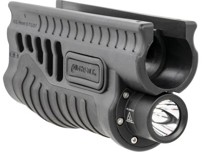 Nightstick SFL13WL Shotgun Forend Light  Black 1200 Lumens White LED Remington 870/Tac-14