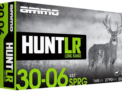 Ammo Inc 3006165SSTA20 Hunt Long Range 30-06Springfield 165gr Super Shock Tip 20 Per Box/10 Case