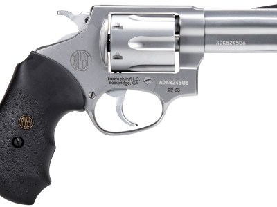 Rossi 2RP639 RP63  Small Frame 357 Mag 6 Shot, 3″ Satin Stainless Steel Barrel, Cylinder & Frame, Black Textured Rubber Grip, Hammer Block Safety, Exposed Hammer