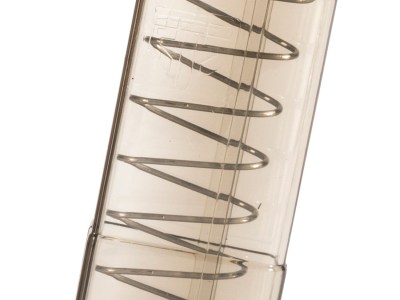 ETS Group SMKGLK4312 Pistol Mags  12rd Extended 9mm Luger Compatible w/ Glock 43 Smoke Polymer