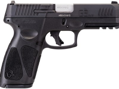 Taurus 1G3P94117 G3 T.O.R.O. Full Size 9mm Luger 17+1 4″ Matte Stainless Steel Barrel, Matte Black Tenifer Optic Ready/Serrated Slide, Black Polymer Frame w/Picatinny Rail, Black Polymer Grips