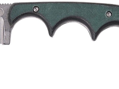 CRKT 2396 Minimalist  2.15″ Fixed Spear Point Plain Stonewashed 8Cr13MoV SS Blade/Green Polished Resin Infused Fiber Handle