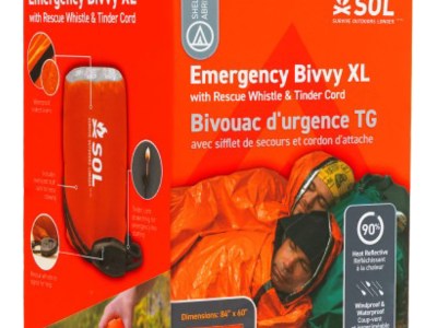 Adventure Medical Kits 01401144 SOL Bivvy Warmth Waterproof Wind Resistant Orange XL