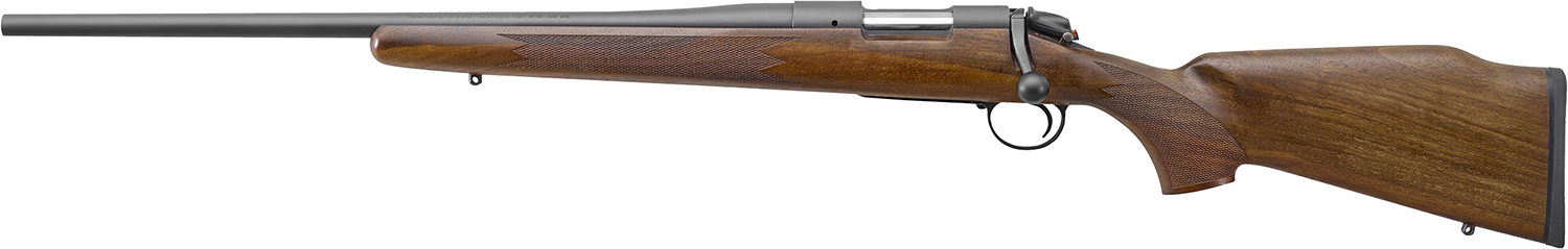 Bergara Rifles B14S003L B-14 Timber 243 Win 4+1 22″, Graphite Black Cerakote Barrel, Walnut Monte Carlo Stock Left Hand