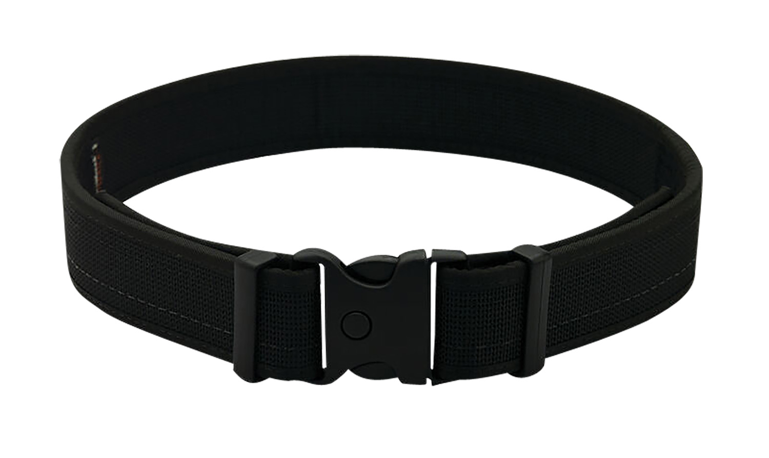 Uncle Mikes-leather(1791) BLTUM38/42MBL Gun Belt  Matte Black Leather 38/42 1.50″ Wide Buckle Closure
