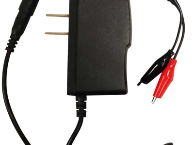 Mojo Outdoors HW2517 Battery Charger Battery Charger Black 6 Volt Battery