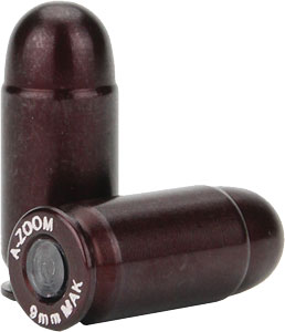 A-ZOOM METAL SNAP CAP 9X18MM – 9MM MAKAROV 5-PACK