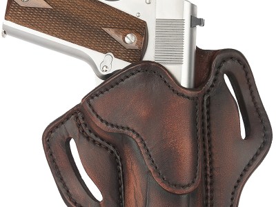 1791 Gunleather ORBH1SVTGR BH1 Optic Ready OWB Vintage Leather Belt Slide Fits 4-5″ 1911 Right Hand