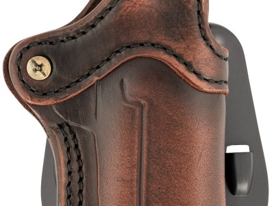 1791 Gunleather ORPDH1VTGR Paddle Holster Optic Ready OWB Size 01 Vintage Leather Paddle Fits 4-5″ 1911 Right Hand