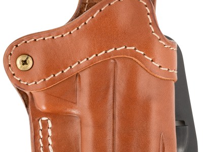 1791 Gunleather ORPDH23CBRR Paddle Holster Optic Ready OWB Size 2.3 Classic Brown Leather Paddle Fits Glock 17 Fits Walther PPQ Right Hand