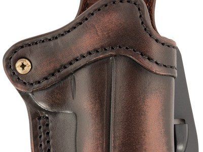 1791 Gunleather ORPDH23VTGR Paddle Holster Optic Ready OWB Size 2.3 Vintage Leather Paddle Fits Glock 17 Fits Walther PPQ Right Hand