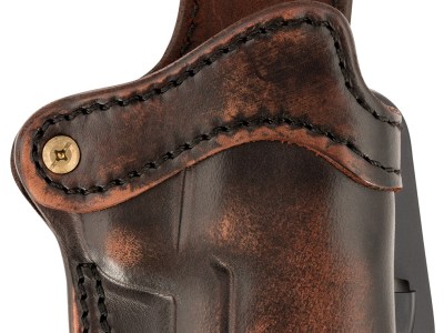 1791 Gunleather ORPDH24SVTGR Paddle Holster Optic Ready OWB Size 2.4S Vintage Leather Paddle Fits FN 509/H&K VP9SK Right Hand