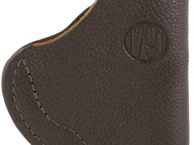 1791 Gunleather FCD2BRWL Fair Chase  IWB Size 02 Brown Leather Deer Hide Belt Clip Fits Ruger LCR Left Hand