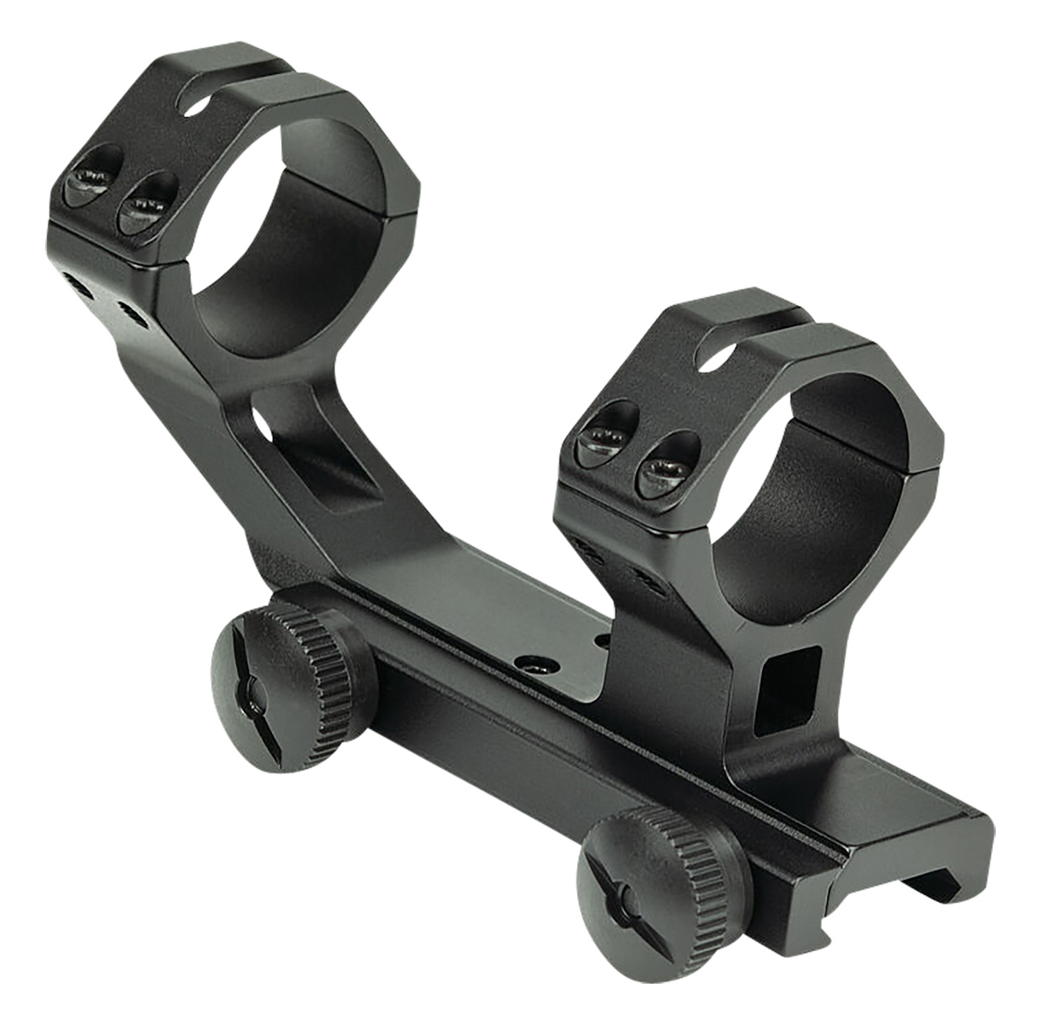 Weaver Mounts 48376 SPR Scope Mount/Ring Combo Black Aluminum 1″ Tube, Fits AR15/M16 Cantilever Mount