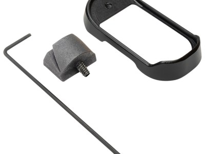 Shield Arms G43X48MAGWELLBLK Magwell  Compatible w/Glock 43X/48, Black Anodized Aluminum