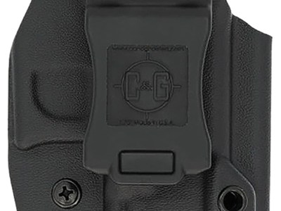 C&G Holsters 0526100 Covert  IWB Black Kydex Belt Clip Fits S&W Shield 9/40