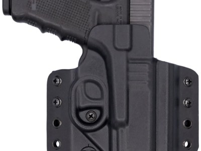 C&G Holsters 0000100 Covert  OWB Black Kydex Belt Loop Glock 17/22/47