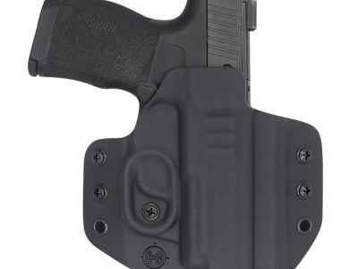 C&G Holsters 0250100 Covert  OWB Black Kydex Belt Loop Fits Sig P365 XL Right Hand