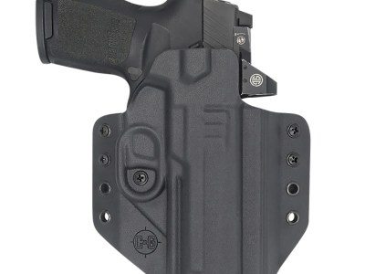 C&G Holsters 0286100 Covert  OWB Black Kydex Fits Sig P320 Right Hand